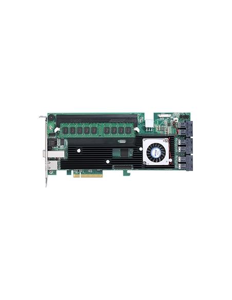 ARECA 20port 12Gb/s SAS RAID PCIe CardDual Core ROC, RAID 0/1/3/5/6, 2GB Cache