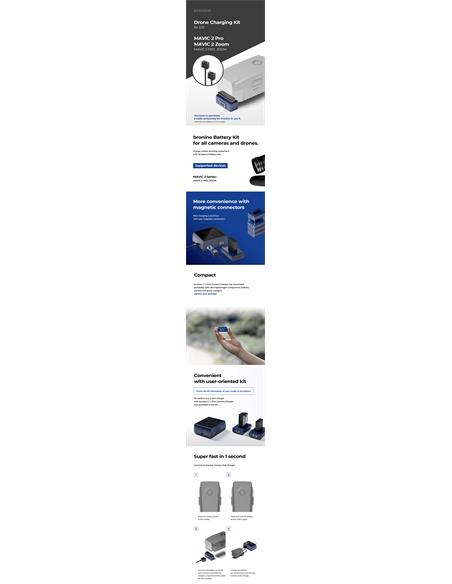 Bronine Adaptador baterias DJI MAVIC2 PRO / ZOOM